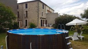 Maisons de vacances Gite Pioch-Blanc - Piscine et vue exceptionnelle : photos des chambres