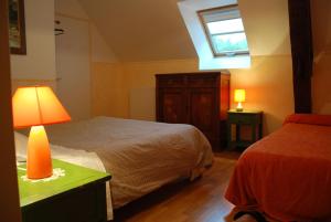 Maisons d'hotes La Grange de Brudour : Chambre Triple avec Salle de Bains Privative