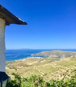 Villa Rallou,breathtaking view Andros Greece