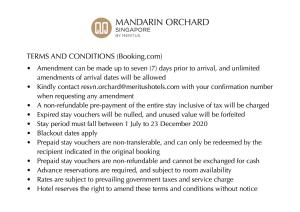 Mandarin Orchard Singapore Sg Clean Certified Hotel Deals Photos Reviews