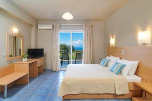 Double Room with Sea View room in Kohylia by La Scala Beach