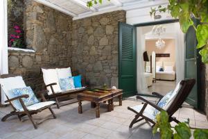 Quadruple Room room in Tharroe of Mykonos Boutique Hotel