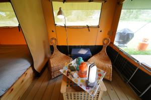Safaritent op Camping Berkel