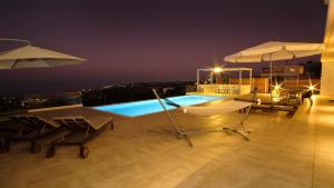 Eva Villas East, with infinity pool & and panoramic sea view Rethymno Greece