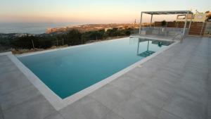 Eva Villas East, with infinity pool & and panoramic sea view Rethymno Greece