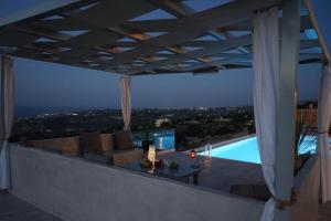 Eva Villas East, with infinity pool & and panoramic sea view Rethymno Greece