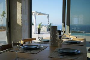 Eva Villas East, with infinity pool & and panoramic sea view Rethymno Greece