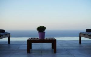 Eva Villas East, with infinity pool & and panoramic sea view Rethymno Greece