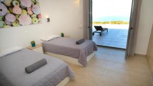 Eva Villas West and East with 2 private infinity pool & and panoramic sea view Rethymno Greece