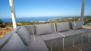 Eva Villas West and East with 2 private infinity pool & and panoramic sea view Rethymno Greece