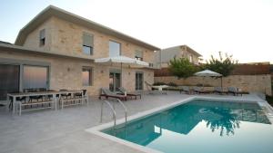 Eva Villas West and East with 2 private infinity pool & and panoramic sea view Rethymno Greece