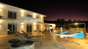 Eva Villas West and East with 2 private infinity pool & and panoramic sea view Rethymno Greece