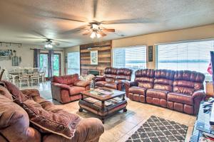 Lakefront Home with Private Beach Access!