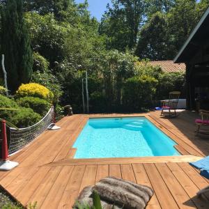 Maisons de vacances Villa piscine chauffee & spa sur le Bassin d Arcachon - proche plage et ocean : photos des chambres