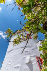 Old Windmill in Triandaros village Tinos Greece