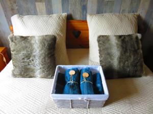 Maisons de vacances Chalet Le Bordarriben sauna & spa : photos des chambres