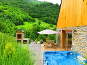 Maisons de vacances Chalet Le Bordarriben sauna & spa : photos des chambres