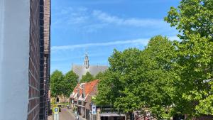 Ruim appartement met terras rustig gelegen, centrum Bergen