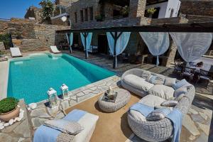 Villa stoneflower with breathtaking sunsets Kea Greece