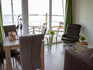 Houseboat uitzicht over veluwemeer, natuurlokatie, prachtige vergezichten