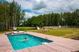 Nowa Wola 58 - 200qm appartment in a small village, with pool, sauna and big garden - Osjaków