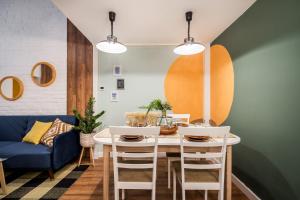Colorful designer home in the heart of Budapest
