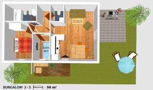 Two-Bedroom Villa with Garden room in AppartChalet LA RONDULA