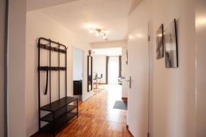 Penthouse mit Blick auf den Yachthafen