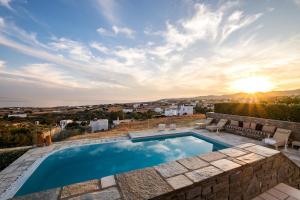 Villa Vitamin Sea with Heated Pool and Panoramic Sea View Paros Greece