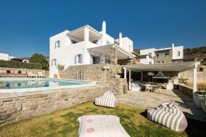 Villa Vitamin Sea with Heated Pool and Panoramic Sea View Paros Greece