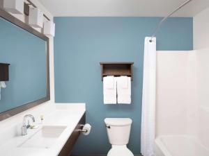 Double Room with Two Double Beds - Non-Smoking room in WoodSpring Suites Columbus Fort Benning Bldg 2