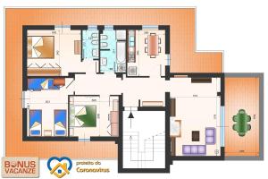 Casa con 3 Camere da Letto