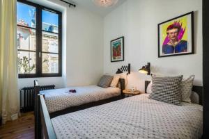 Appartements LONDON AVENUE KEYWEEK apartment Biarritz center with balcony and parking : photos des chambres