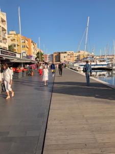 Appartements Cap d’Agde Centre port avec parking prive et belle vue port et mer : photos des chambres