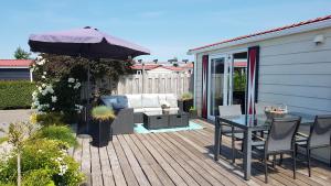 Chalet Olm Ferienpark Olmenduin Zeeland 4 Pers familienfreundlich Hunde willkommen