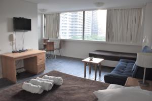 Accommodation Sydney City Centre - Studio Apartment with Hyde Park View
