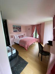 Maisons d'hotes LA VILLA AUBIN belle demeure avec vue sur Paris : photos des chambres