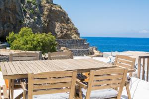 Art curators traditional home next to the sea Nisyros Greece