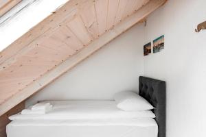 Small attic rooms in Kaunas old town