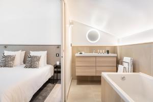 Appartements B1 Loft Duplex 175Blo-Paris Convention : photos des chambres