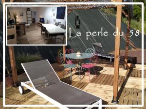 La perle du 58 - T2 Parking Wifi Terrasse CLIM