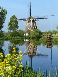 Mondriaanmolen, a real Windmill close to Amsterdam - Weesp