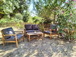 Maisons de vacances L'Arbre a soleil : photos des chambres