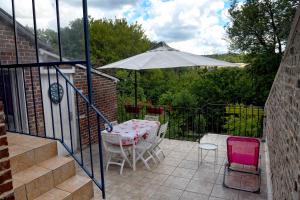 Maisons de vacances L'escale Arquaise, la maison au jardin fleuri a 5 min de dieppe : photos des chambres