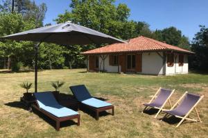 Maisons de vacances Spa et detente au coeur de la foret des Landes : photos des chambres