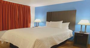 Queen Room with Roll-In Shower - Disability Access room in SureStay Plus Hotel by Best Western Niagara Falls East