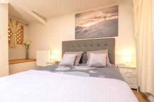 Beau Duplex 54m2, classé 3 étoiles et Label "Gîte de France" 5min centre, 15min gare CLIMATISATION, Calme, 2 chambres, NETFLIX WIFI, TV 140cms, parking, boite à clés arrivée tardive - Gîtes La Tarine -
