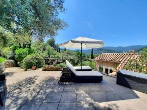 Les Restanques de Toucas - Studio dans villa avec jardin et piscine partagée