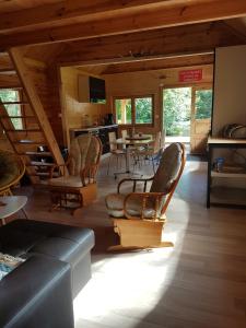 Chalets Insolite Chalet de peche Serenite - Bien Etre : photos des chambres
