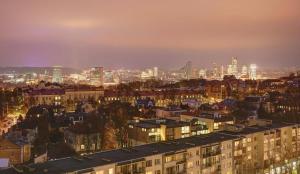 Helios Luxury apartment in Vilnius skyscraper